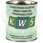 Полиэфирная бесцветная жидкая и густая смола KW5 с эффектом «стекла» Полиэфирная бесцветная жидкая и густая смола KW5 с эффектом «стекла»